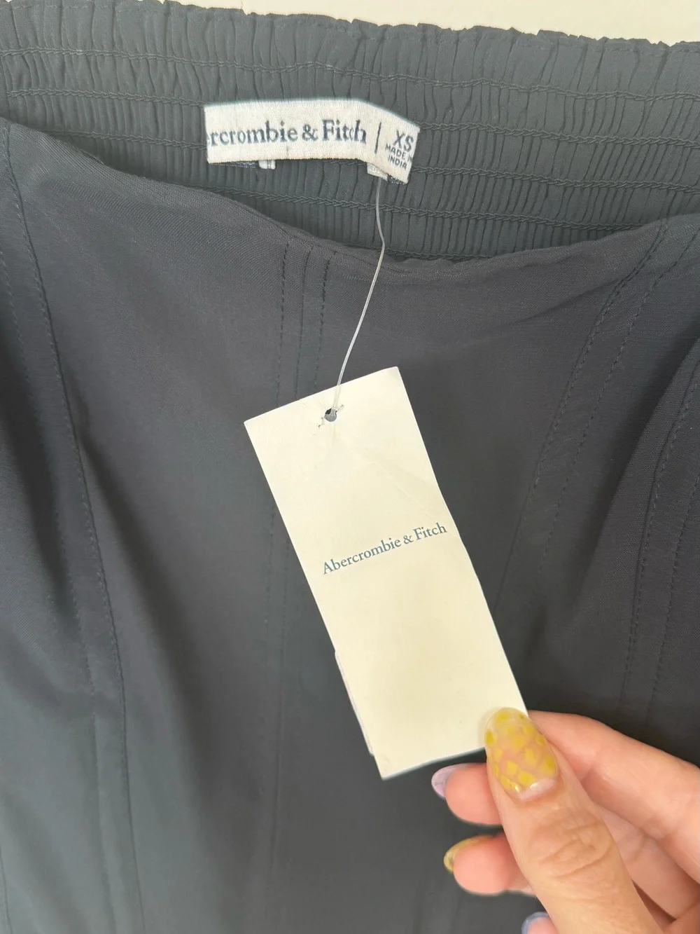 Abercrombie & Fitch black puff